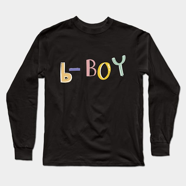 b boy 1 Long Sleeve T-Shirt by big_owl